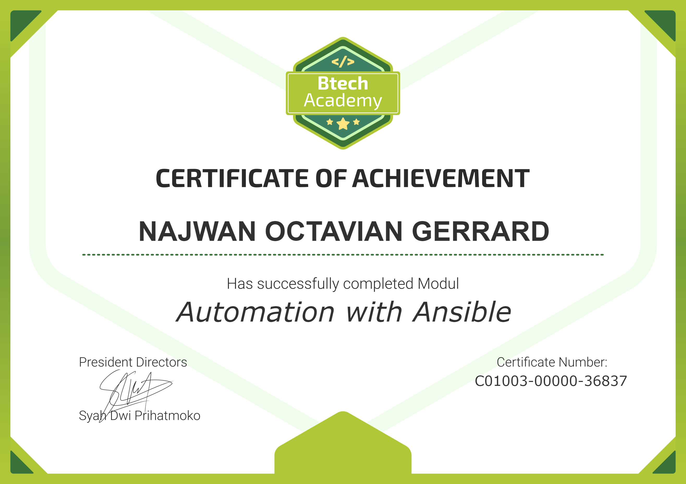 Automation with Ansible